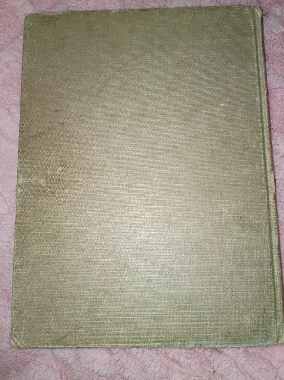 Vintage hardcover book is 